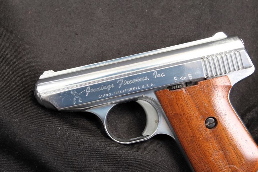 Jennings Model J22 .22 LR Semi Auto Compact Pocket Pistol For Sale at